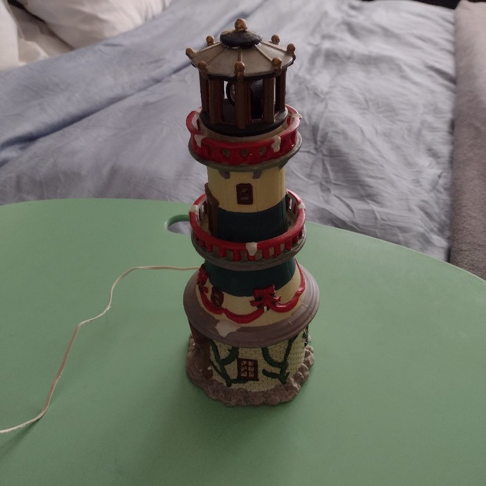 Christmas Village Lighthouse